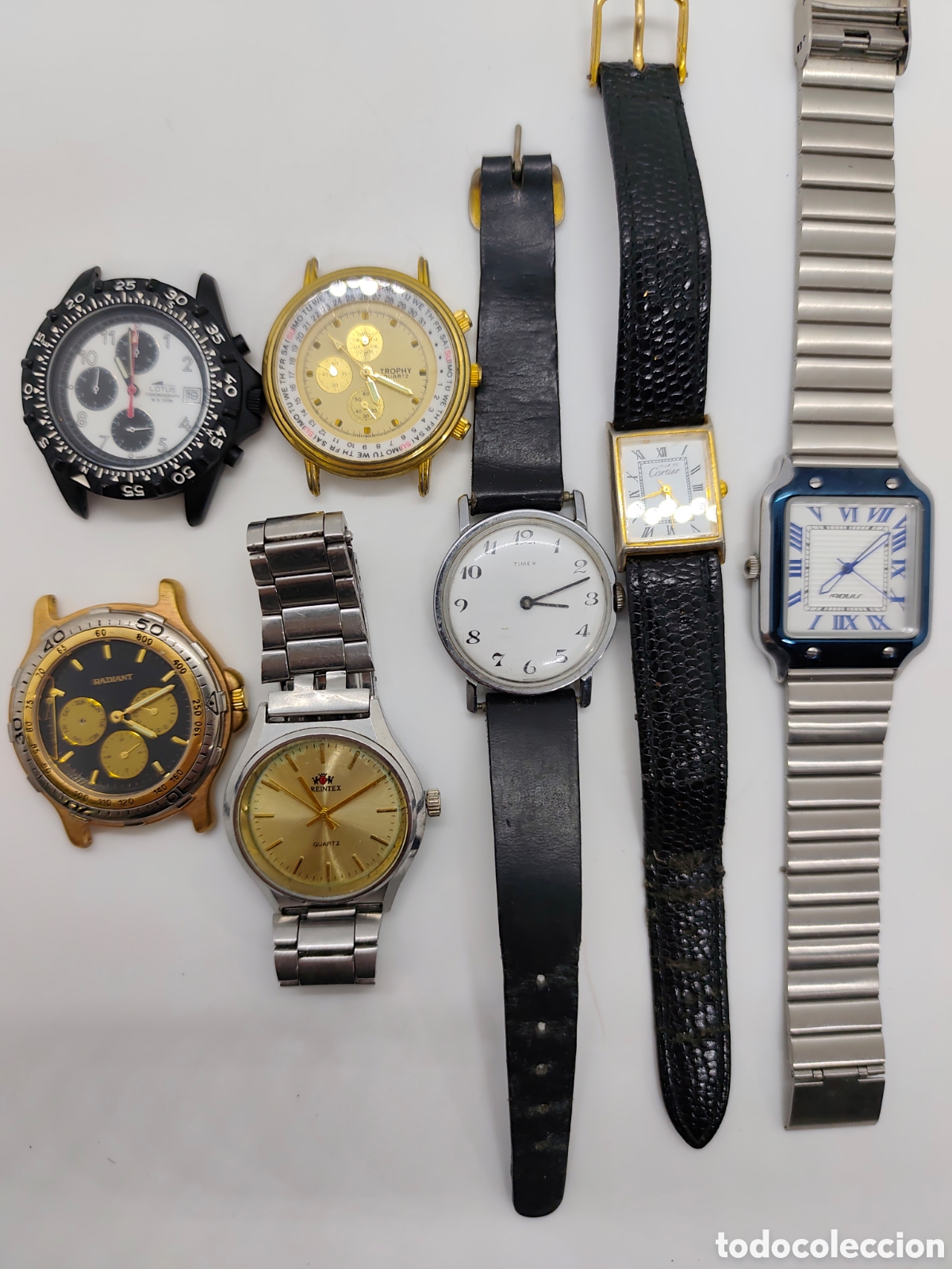 Vintage: Gran lote de relojes directo del mercadillo sin probar