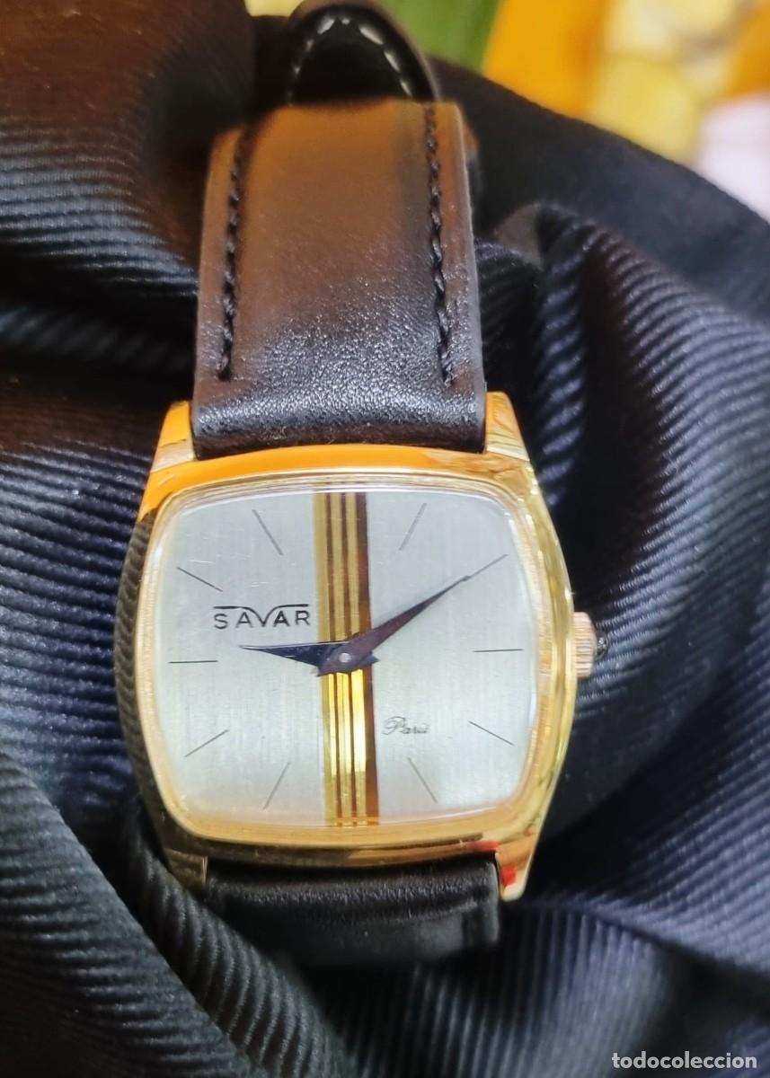 Vintage: Reloj Savar vintage a cuerda - Foto 14