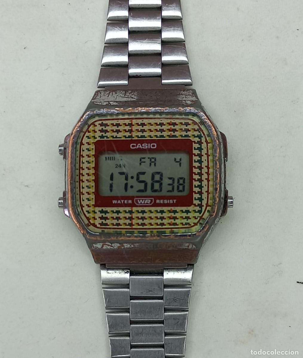 Vintage: RELOJ DE PULSERA VINTAGE CASIO A168WEFB-5A - ORIGINAL DE EPOCA