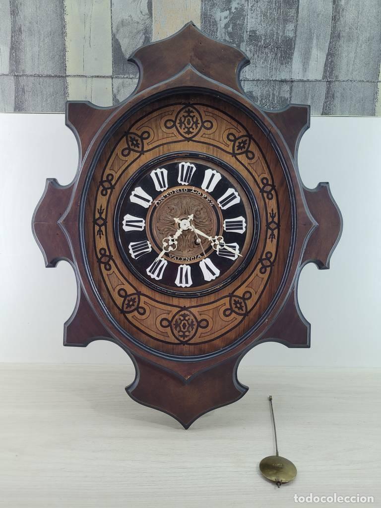 Vintage: ANTIGUO RELOJ DE PARED - Foto 2