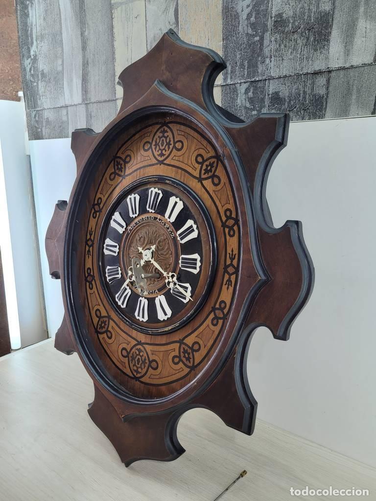 Vintage: ANTIGUO RELOJ DE PARED - Foto 4