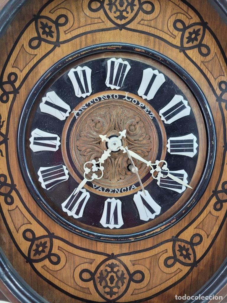Vintage: ANTIGUO RELOJ DE PARED - Foto 5