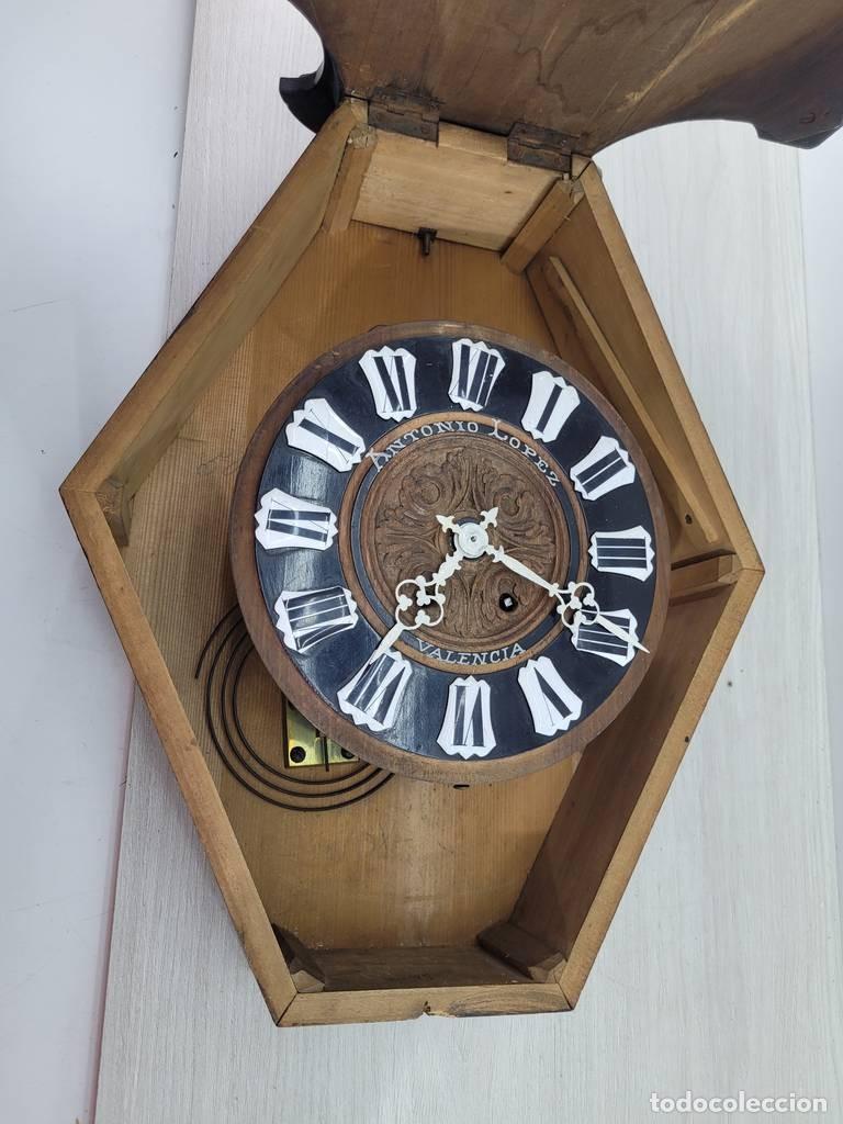 Vintage: ANTIGUO RELOJ DE PARED - Foto 6