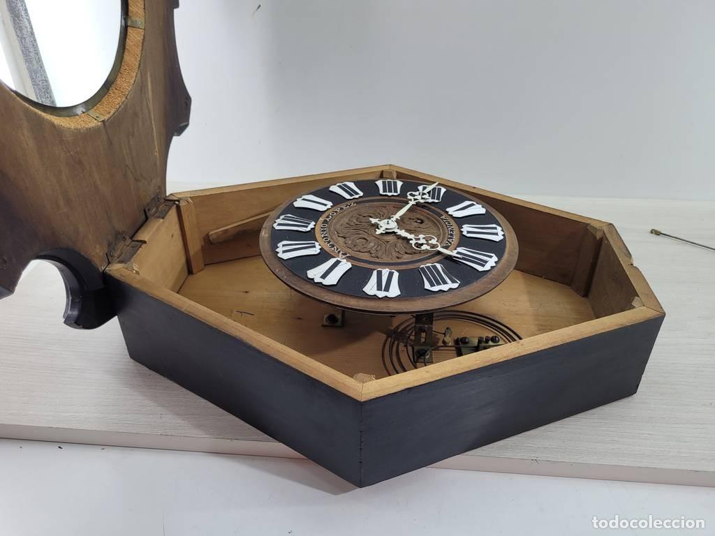 Vintage: ANTIGUO RELOJ DE PARED - Foto 7