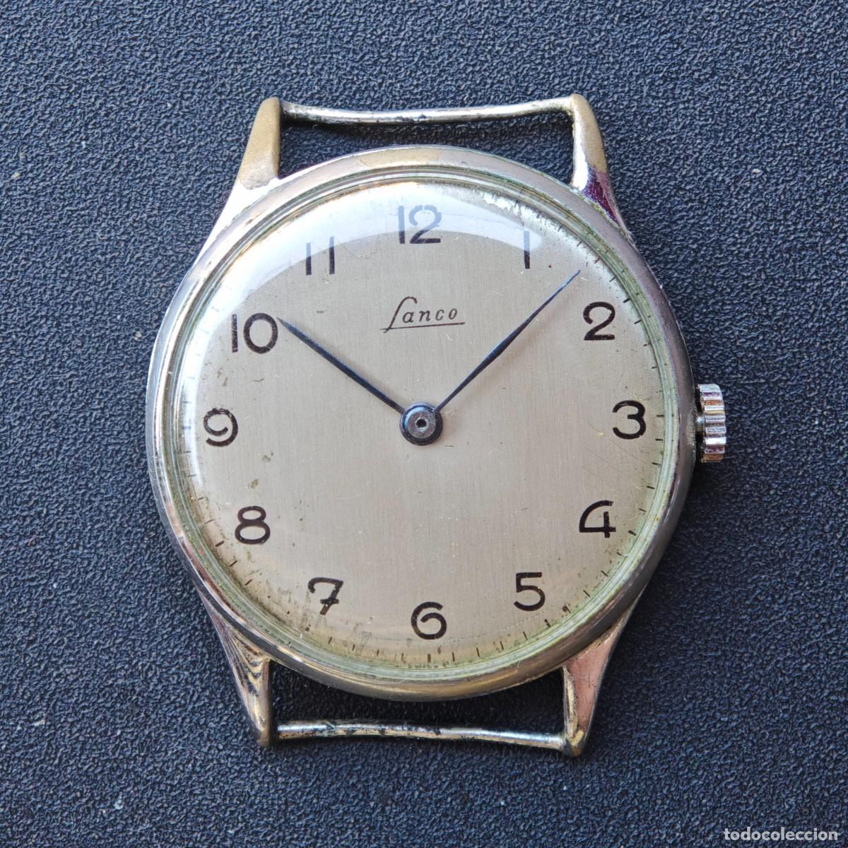 Vintage: LANCO 35mm reloj vintage AS 1188 montre orologio watch swiss