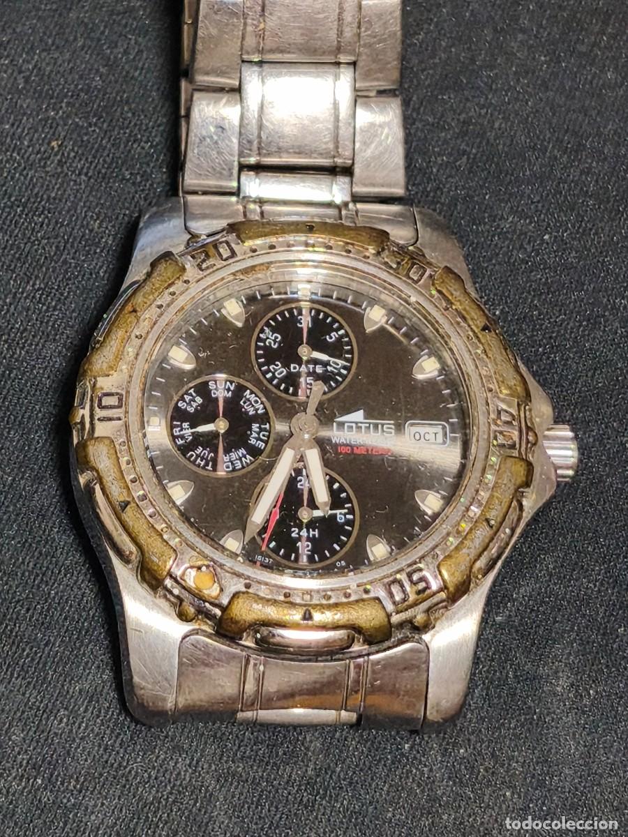 Vintage: Reloj Lotus 15137 (FUNSIONANDO)