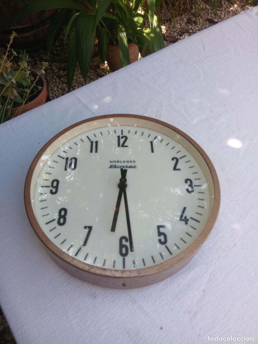 Vintage: Reloj el&eacute;ctrico de pared vintage Bodet