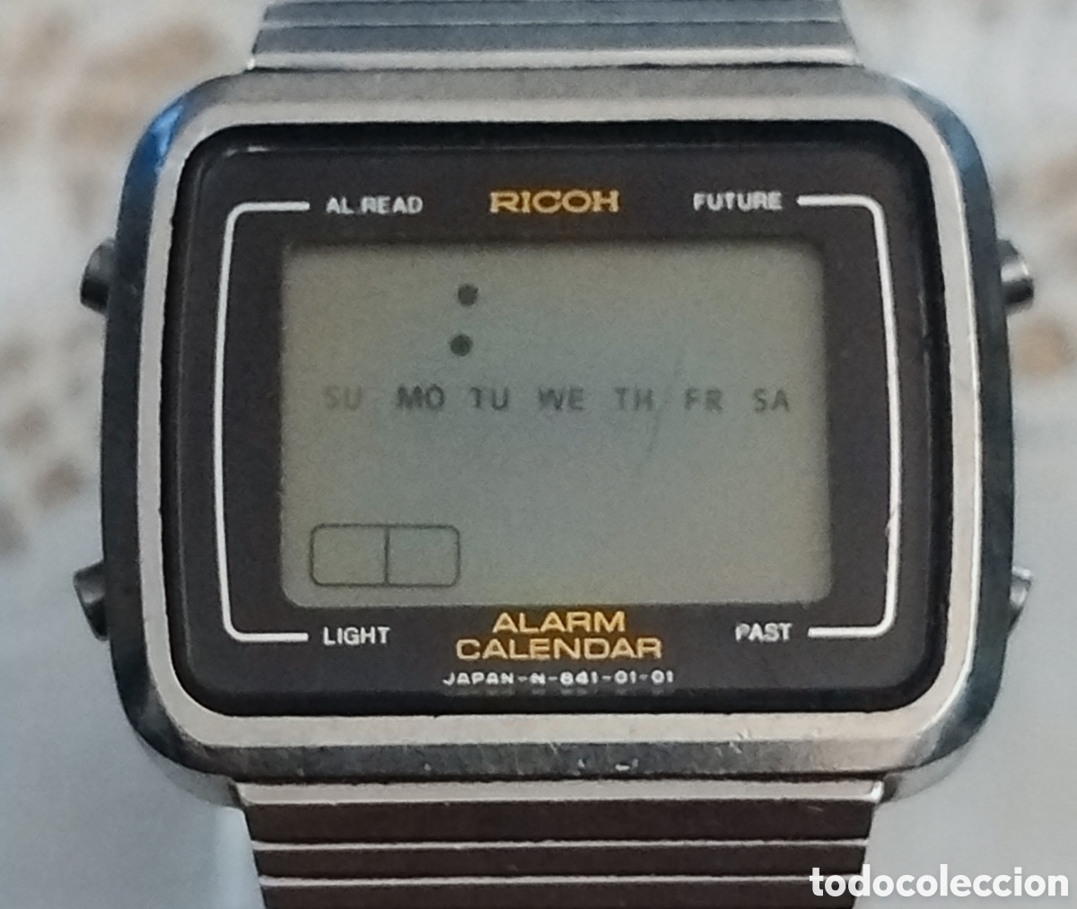 Vintage: Reloj digital RICOH a&ntilde;os 80