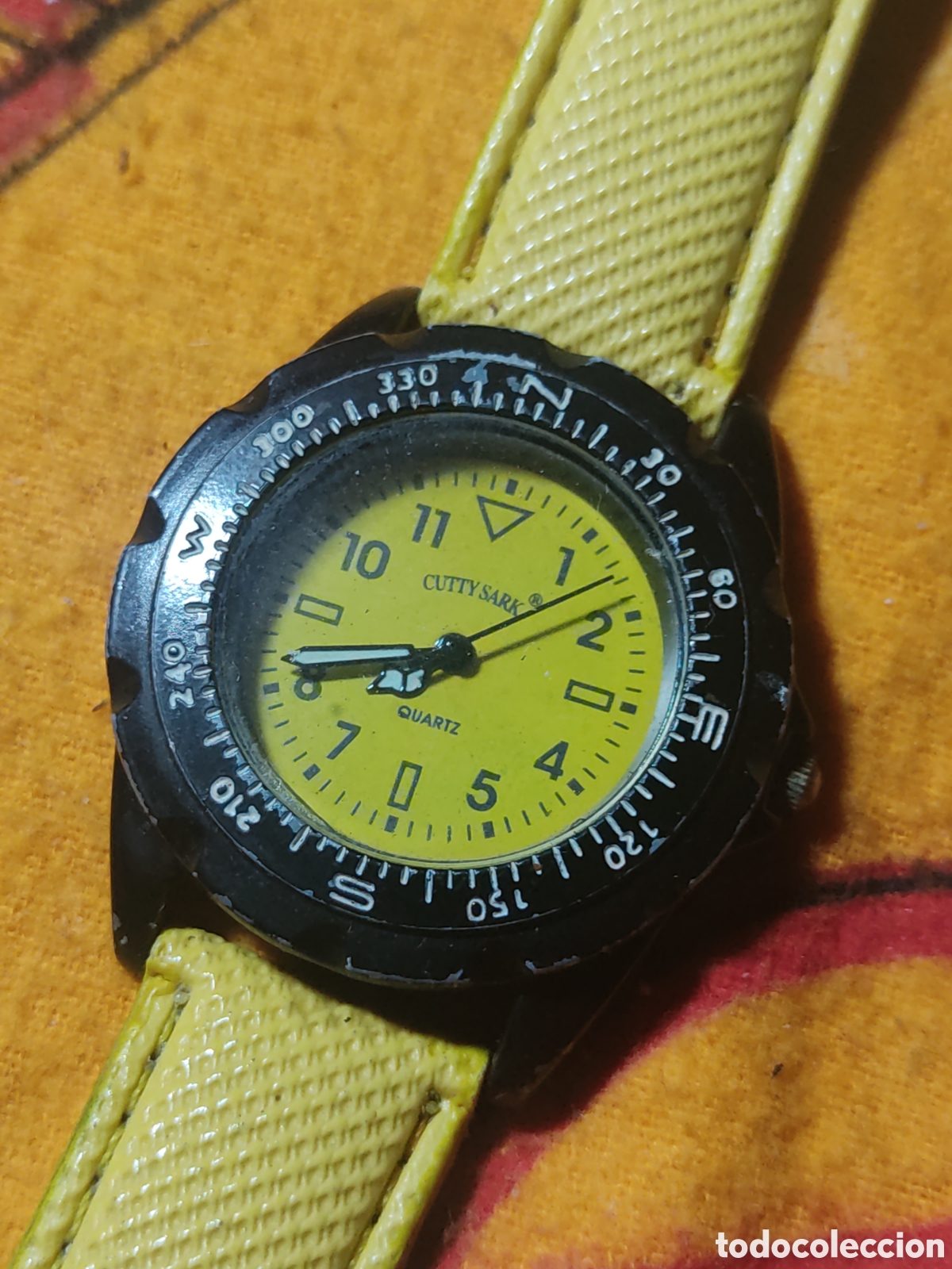Vintage: Reloj Whisky Cutty Sark.Vintage.Funcionando.