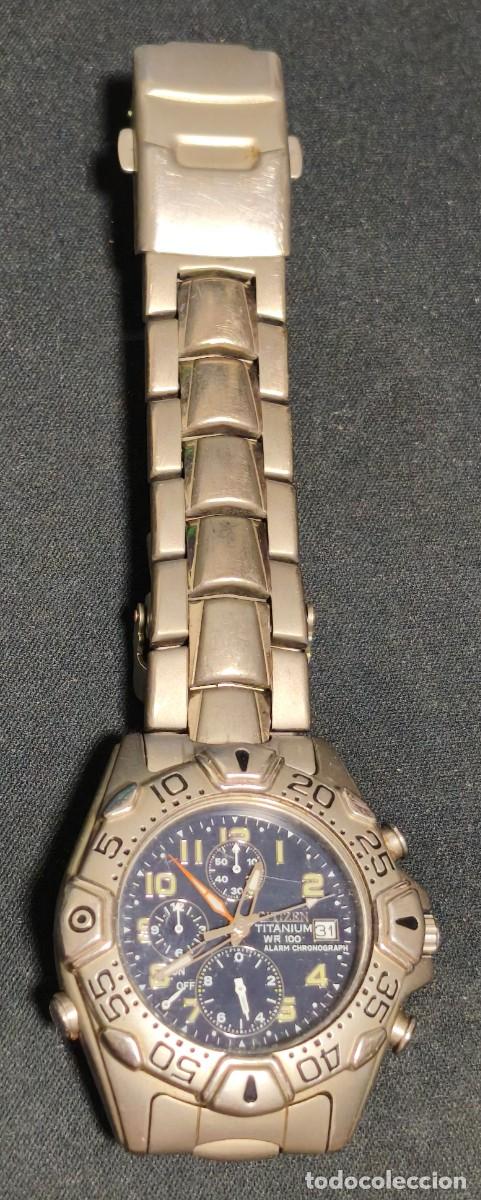 Vintage: Reloj Citizen Titanium WR100 (FUNSIONANDO)