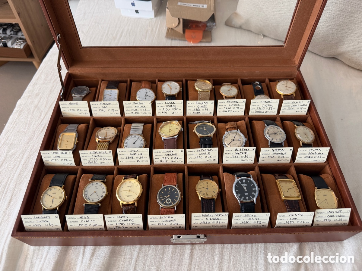 Vintage: Colecci&oacute;n relojes vintage