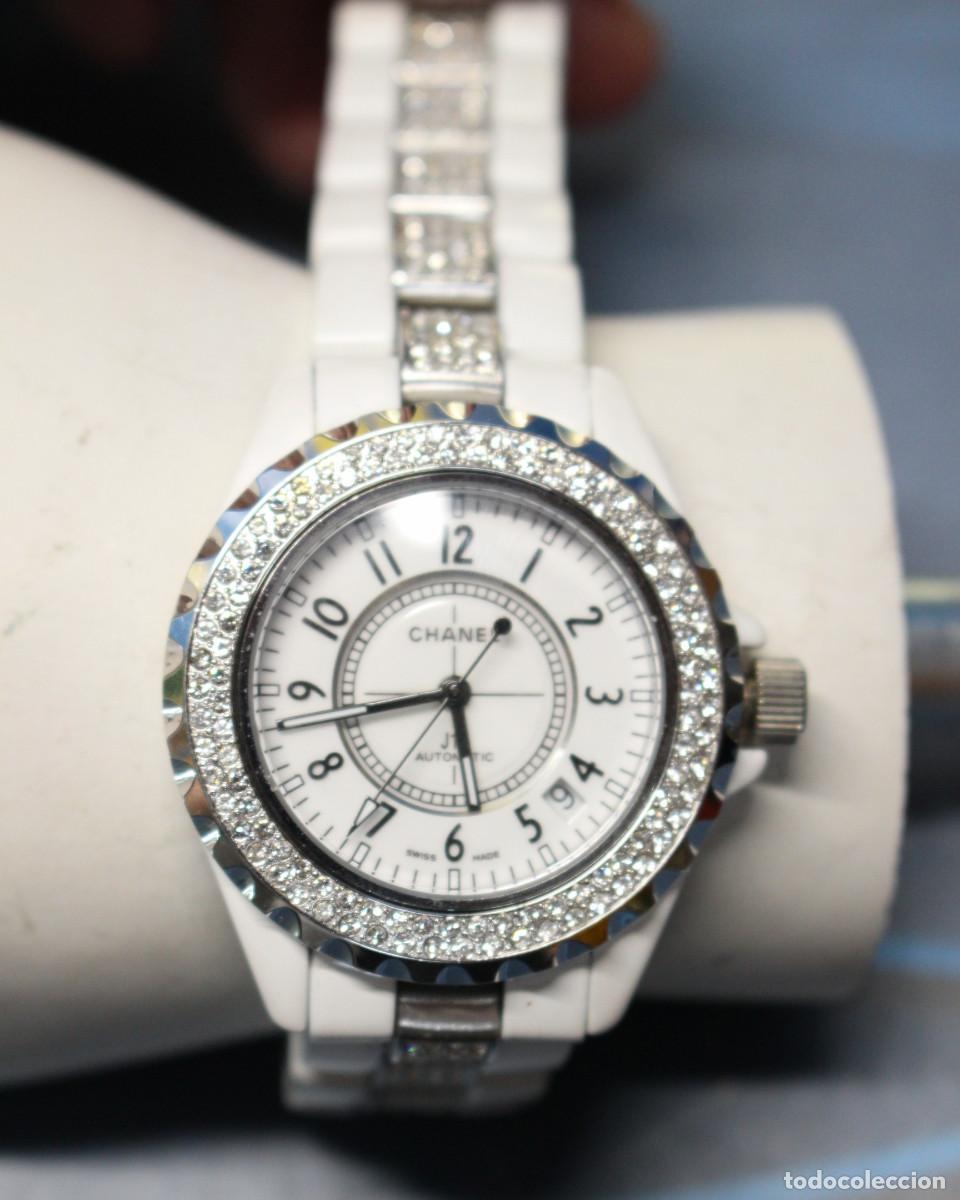 Vintage: Reloj de pulsera autom&aacute;tico estilo Chanel.