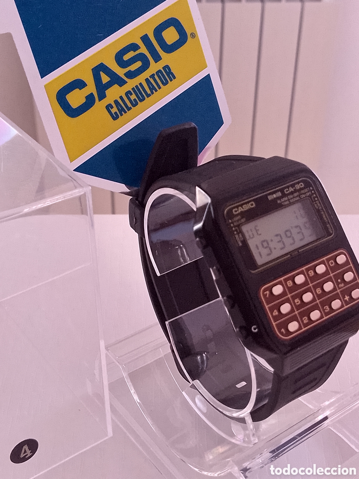 Vintage: Excelente Reloj Casio calculadora+Game CA-90 - Foto 2