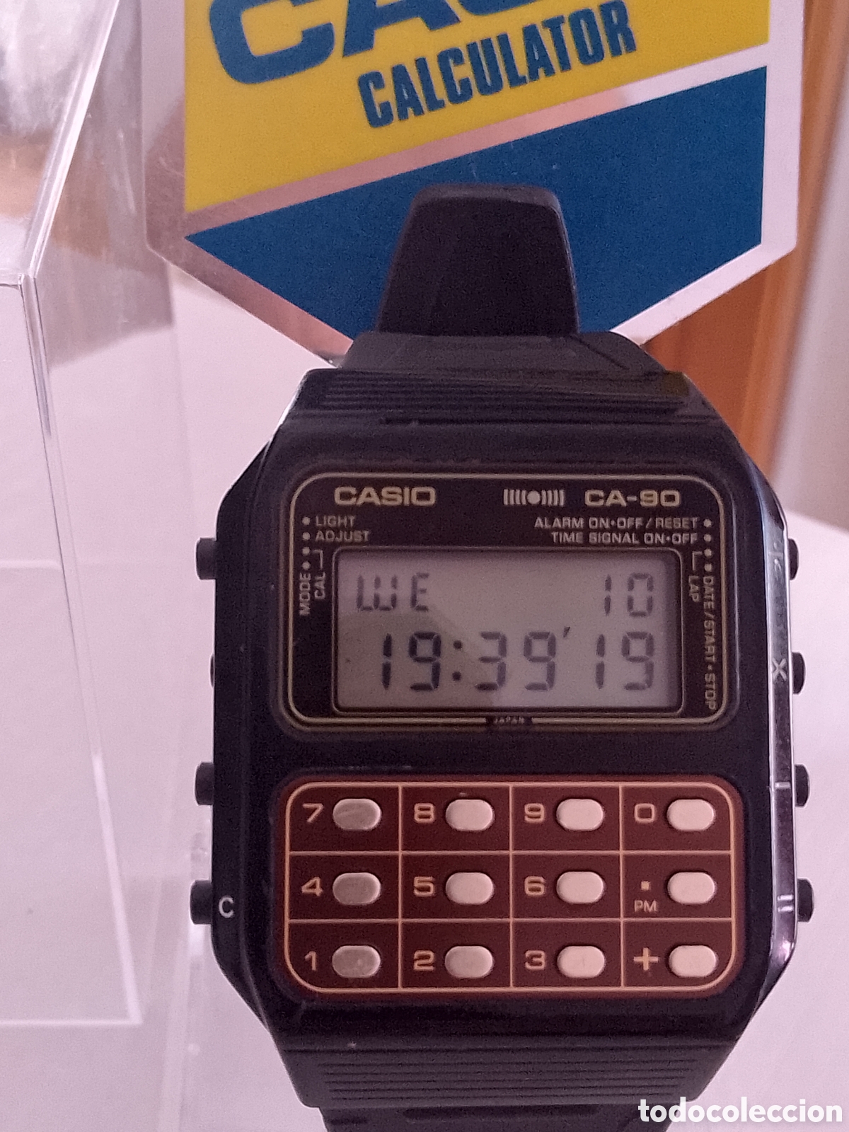 Vintage: Excelente Reloj Casio calculadora+Game CA-90 - Foto 4