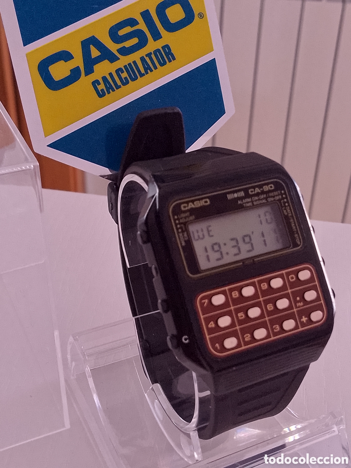 Vintage: Excelente Reloj Casio calculadora+Game CA-90 - Foto 6