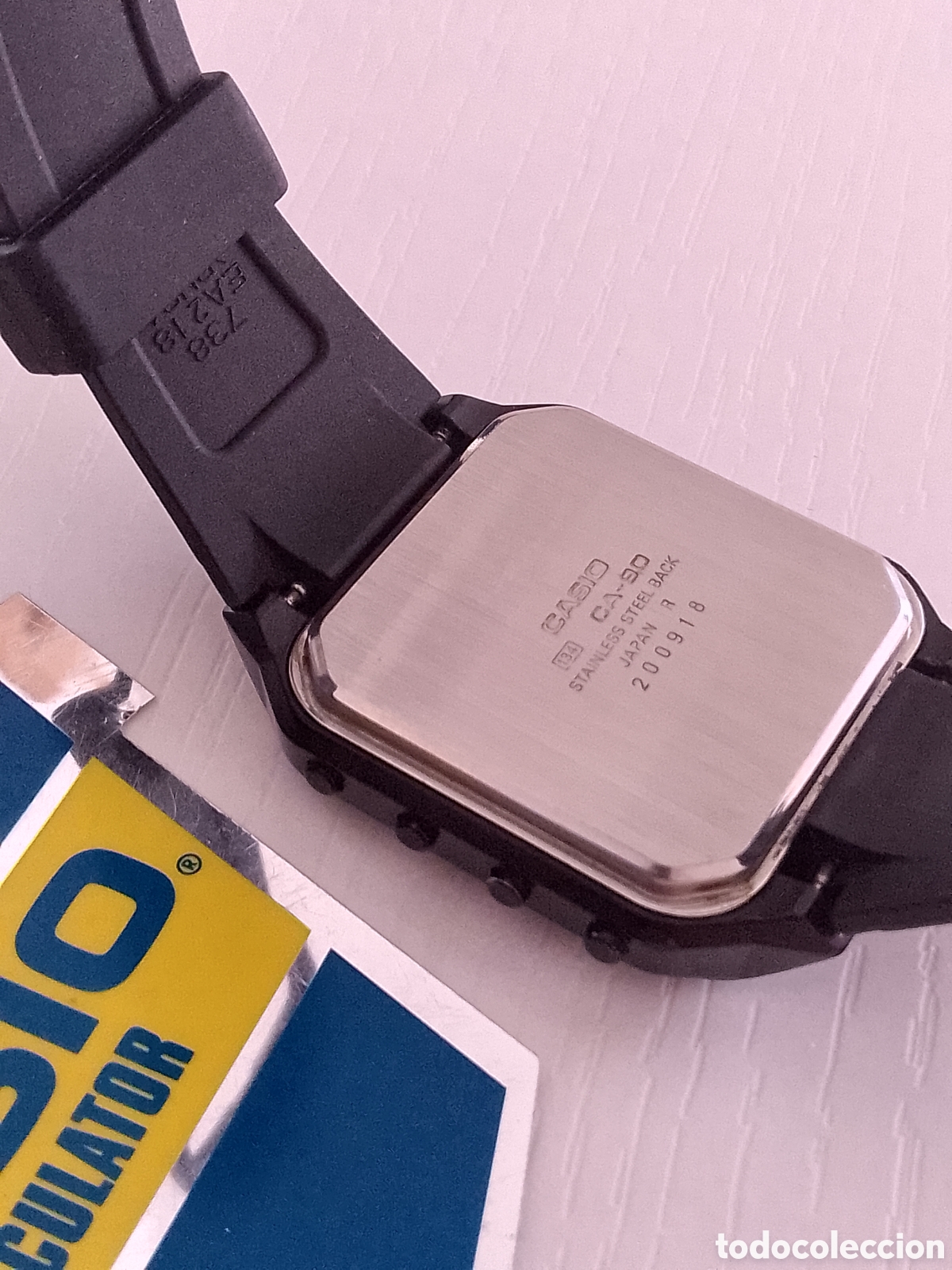 Vintage: Excelente Reloj Casio calculadora+Game CA-90 - Foto 7