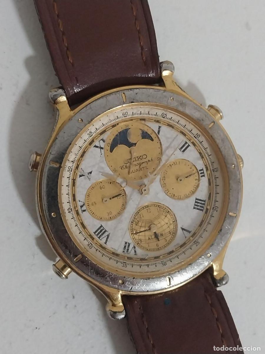 Vintage: Seiko Age of Discovery 7T36-7A10 Vintage (1991) - NO FUNCIONA / PARA PIEZAS