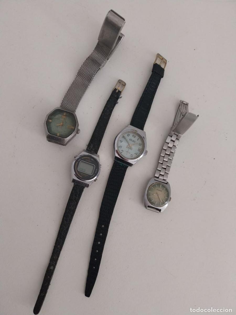 Vintage: Lote 4 Relojes Vintage Mujer (Orient, Duward, Savar y Citizen)