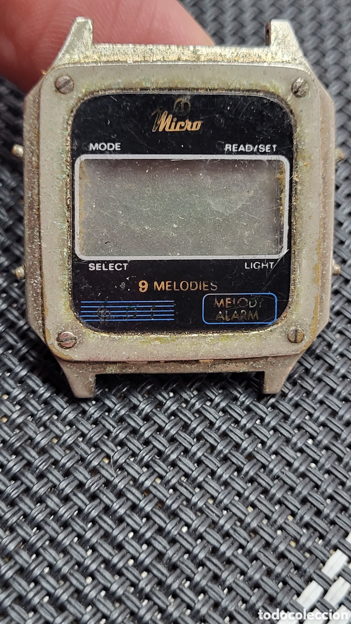 Vintage: Reloj antiguo digital Micra