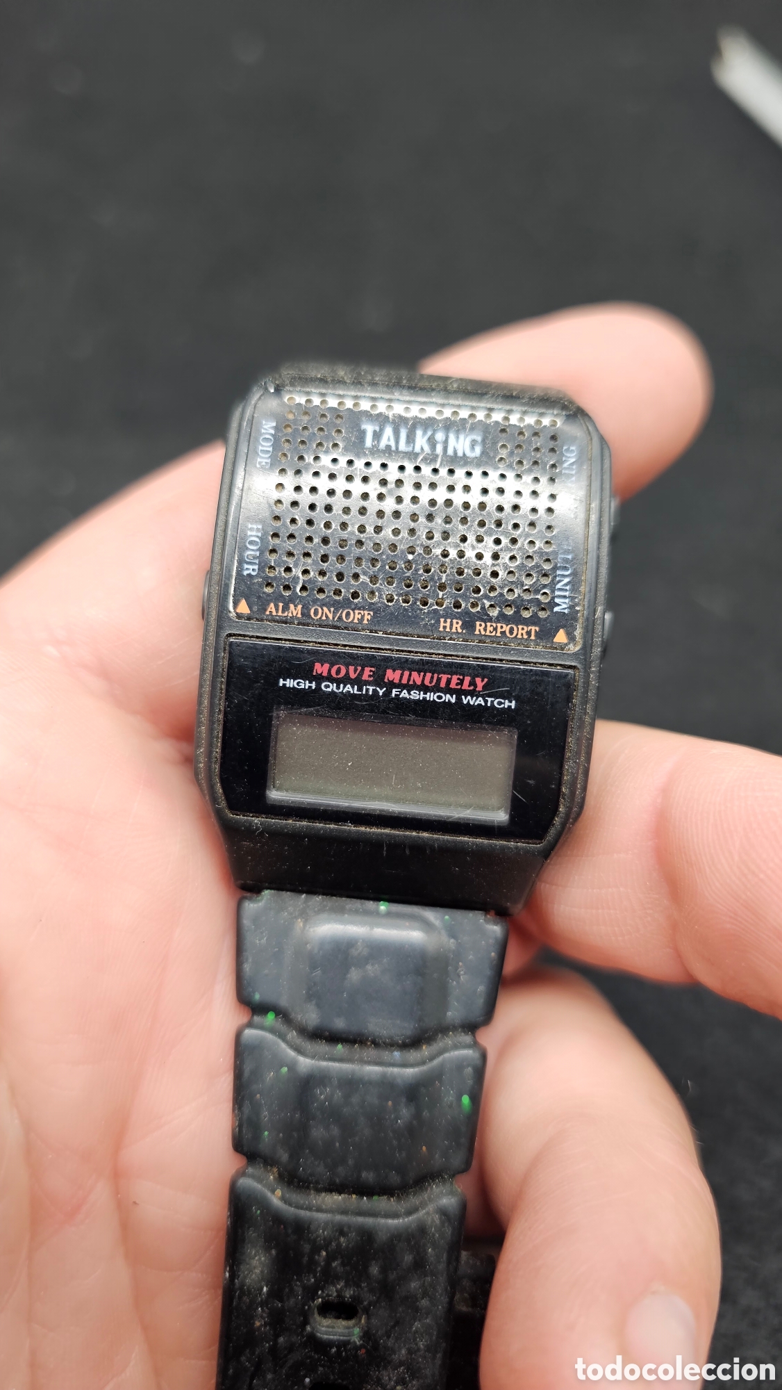 Vintage: Reloj vintage parlante ....