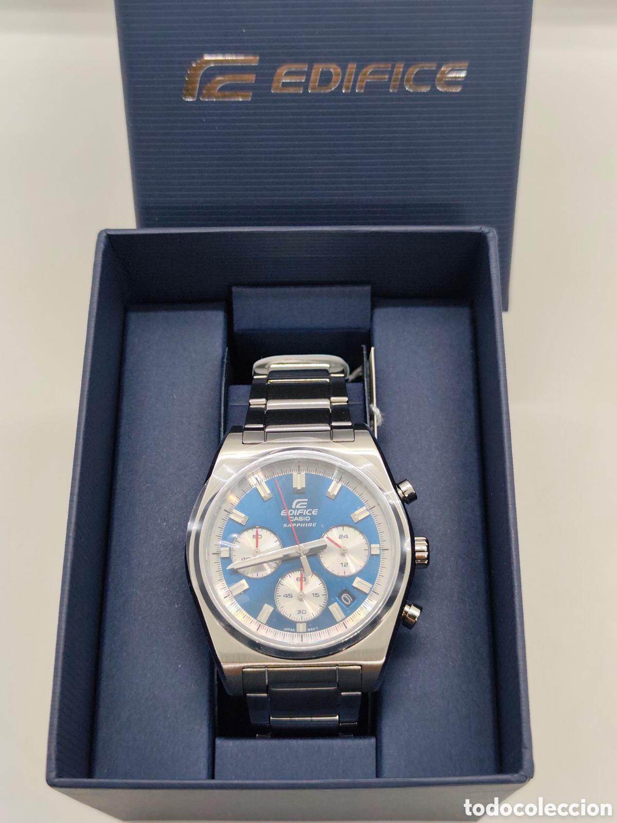 Vintage: Reloj Casio Edifice Sapphir cron&oacute;grafo