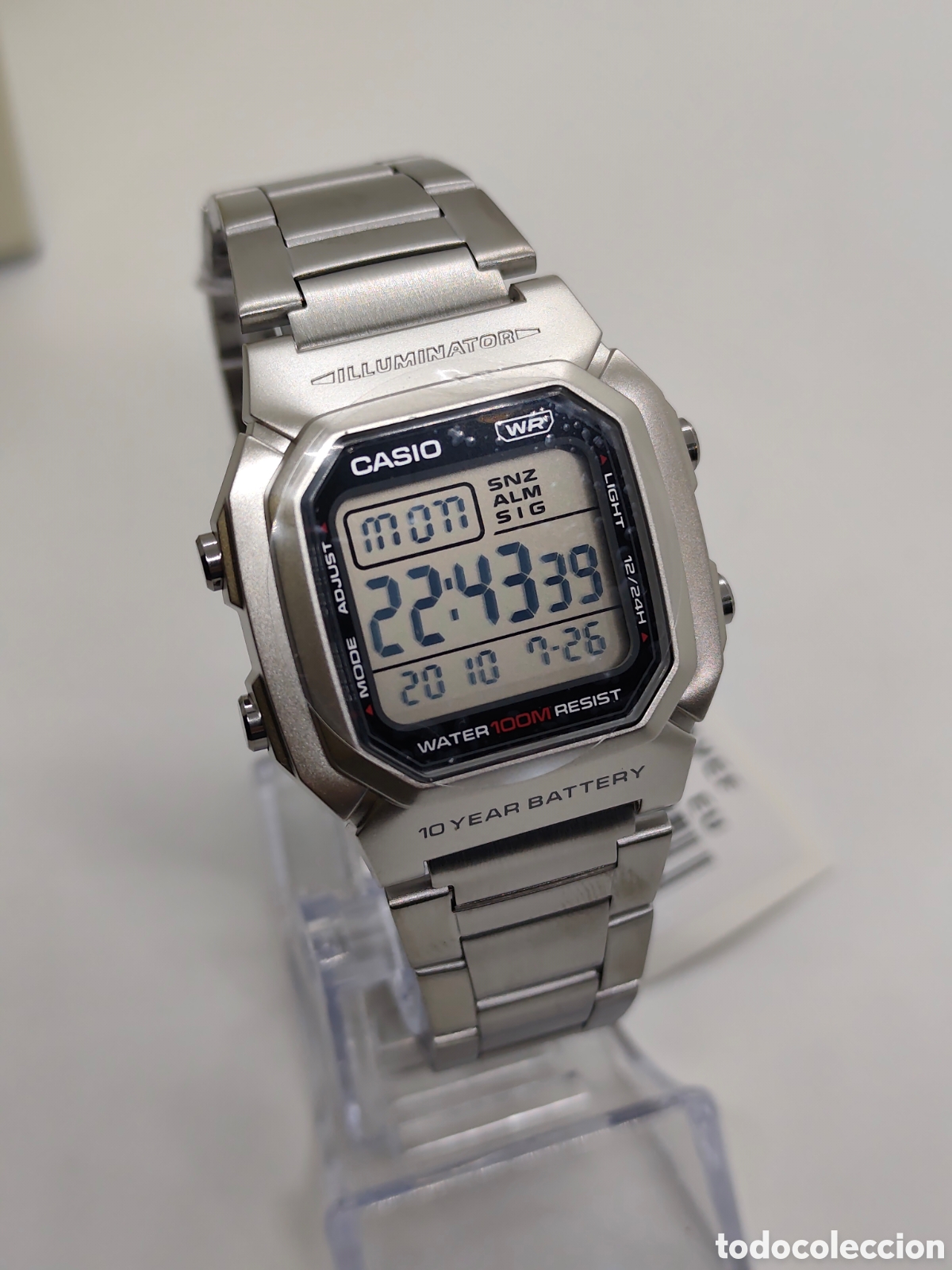 Vintage: Reloj Casio w&aacute;ter 100m nuevo - Foto 2