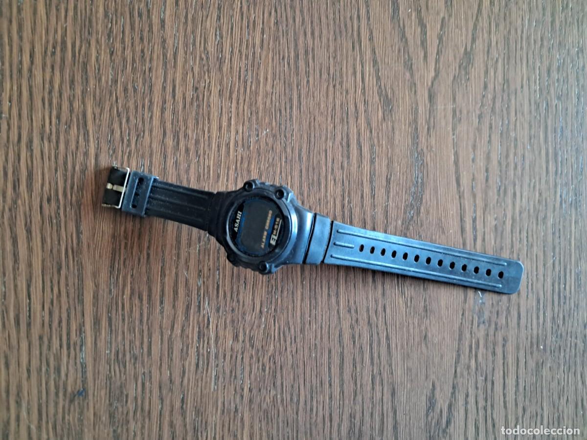 Vintage: reloj de pulsera, Asahi, EL M 516, a&ntilde;os 80.
