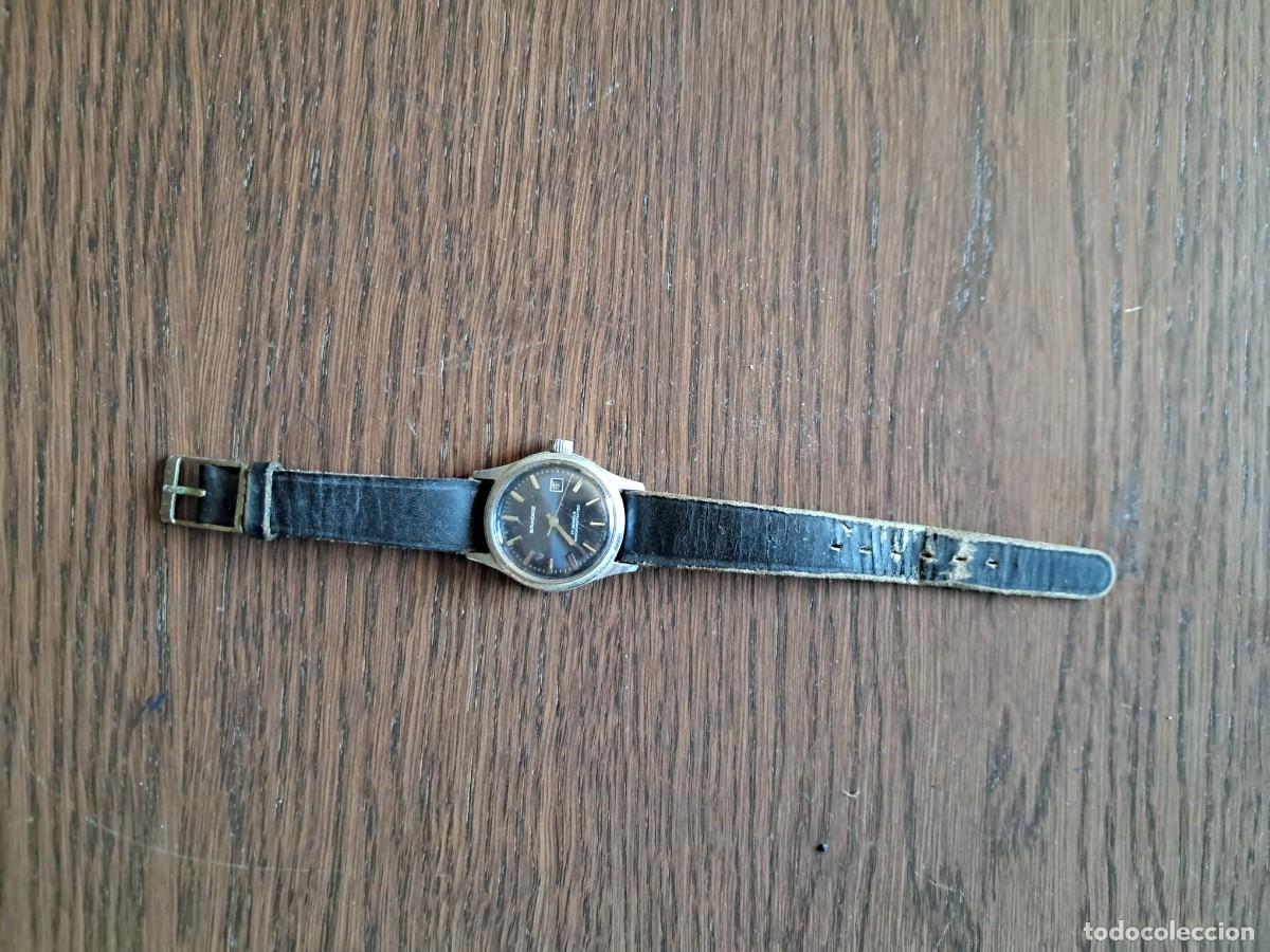 Vintage: reloj de pulsera de cuerda, Sandoz, jewells. a&ntilde;os 70.