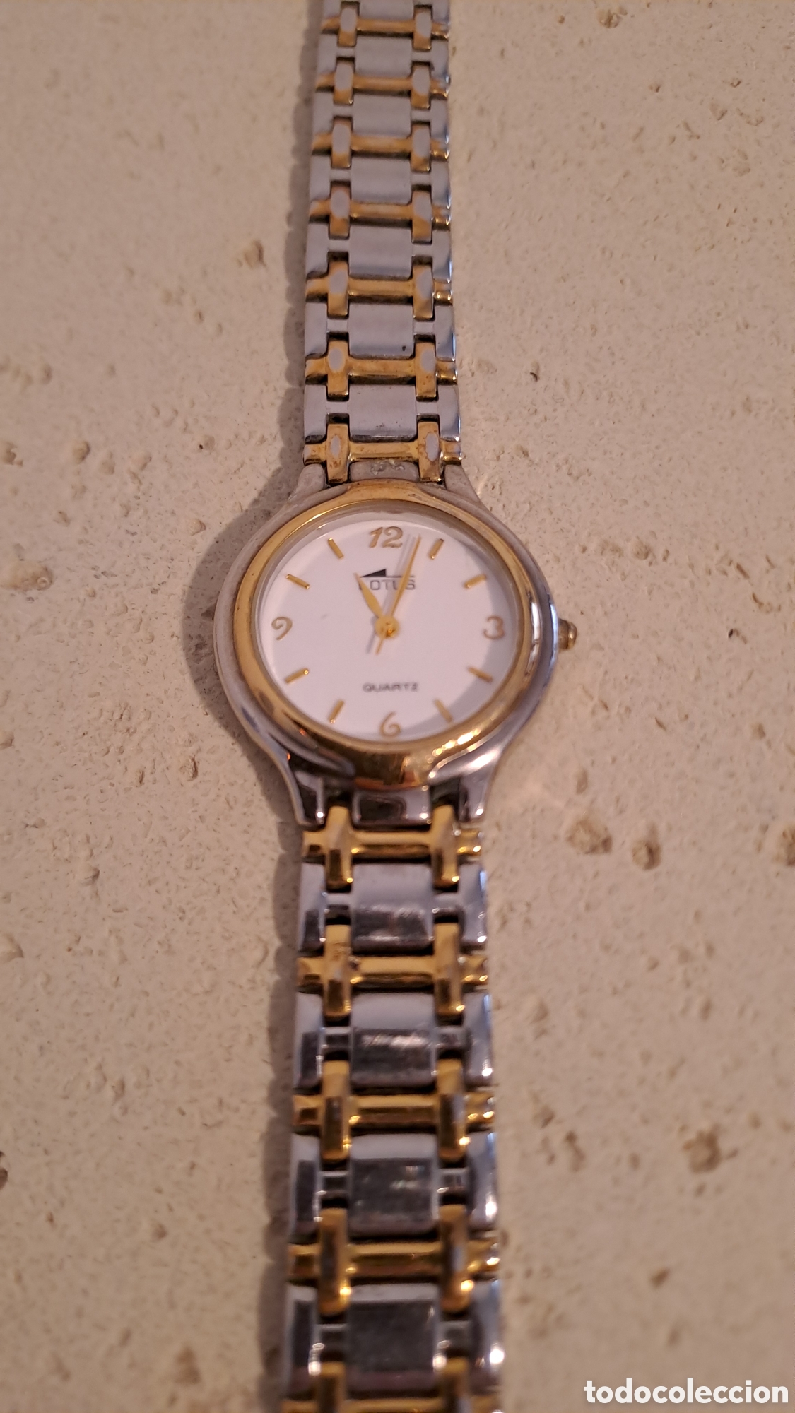 Vintage Watches: Reloj Lotus Quartz Mujer Bicolor (Para Piezas / No Funciona)