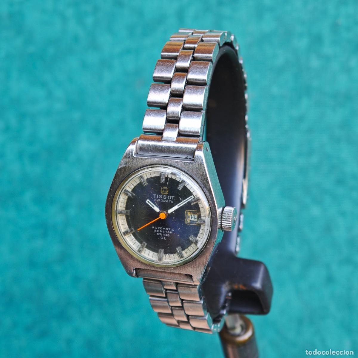 Vintage: TISSOT Seastar Visodate PR 516 GL reloj automatico vintage 744 montre orologio lady watch Swiss