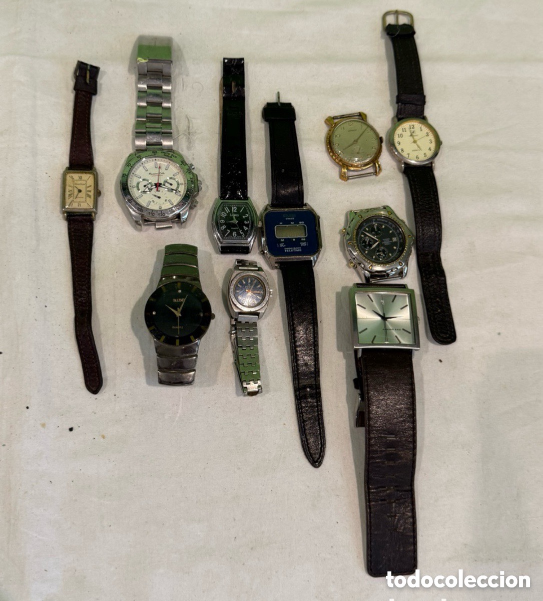 Vintage: Lote relojes vintage variados hombre mujer mec&aacute;nicos cuarzo para revisar