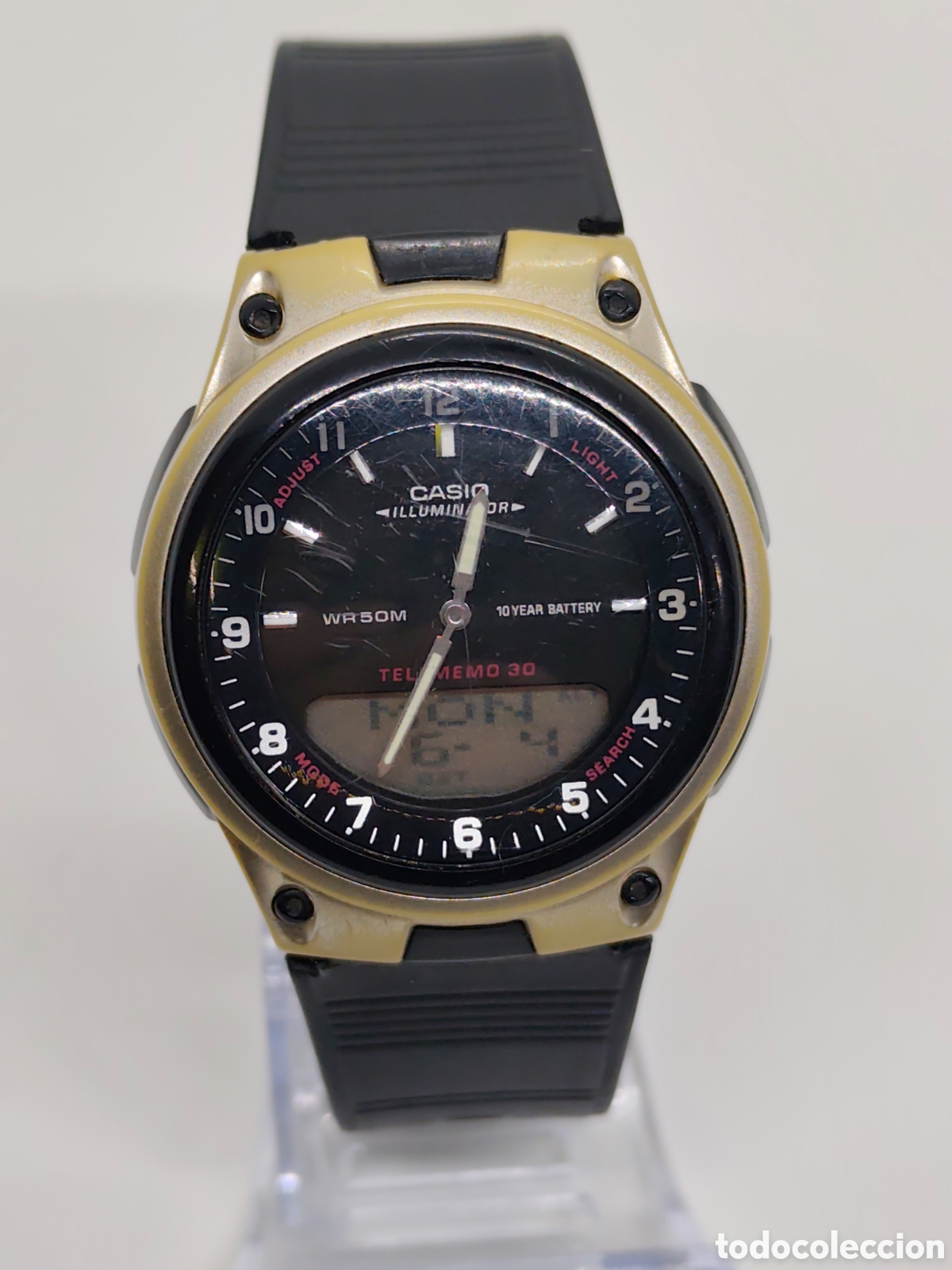 Vintage: Reloj Casio 3 alarm telememo 30