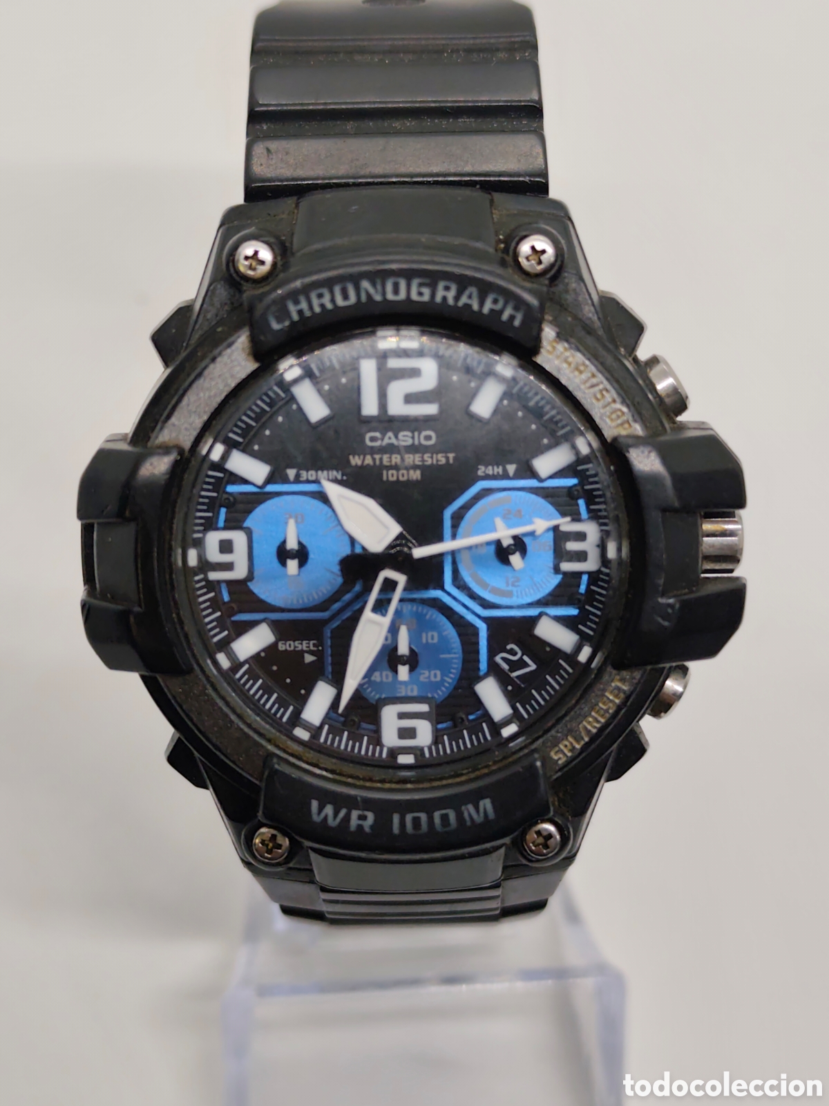 Vintage: Reloj Casio cron&oacute;grafo 100m