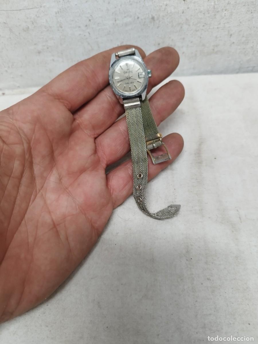 Vintage: Reloj de pulsera Orion calendar. Sin probar.