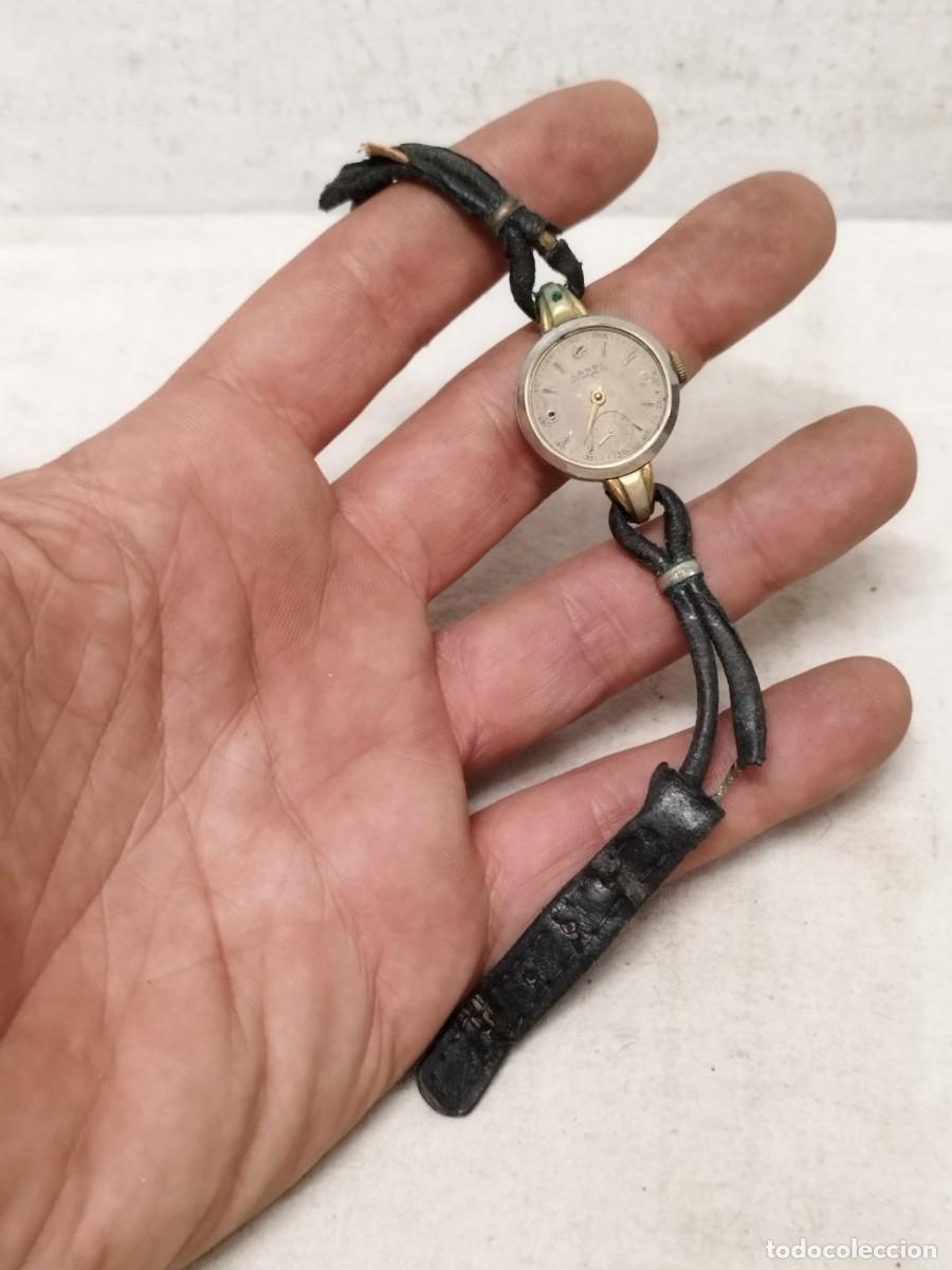 Vintage: Reloj de pulsera Landi antimagnetic. Sin probar. Sin cristal a restaurar.
