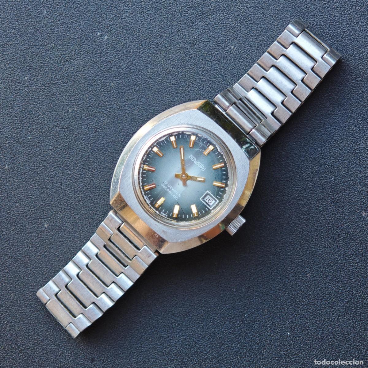 Vintage: DUWARD 28mm reloj de cuerda vintage unitas 6480 lady watch montre orologio