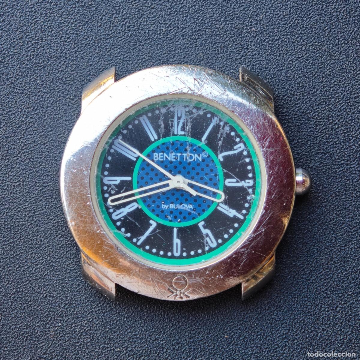 Vintage: BULOVA Benetton reloj quartz vintage montre orologio watch