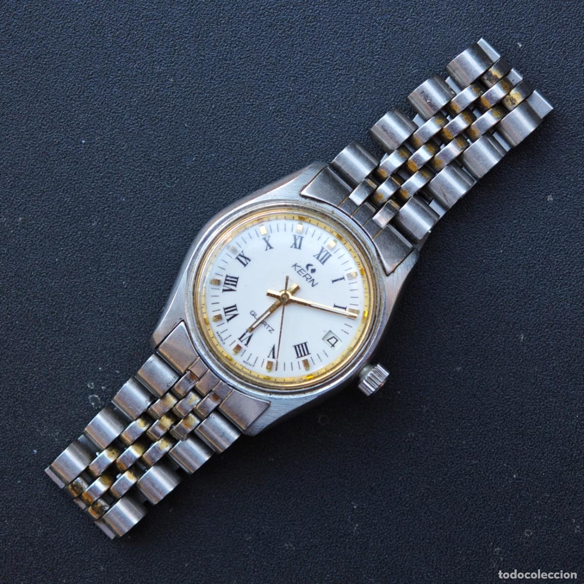 Vintage: KERN 31mm ETA 555.415 reloj quartz vintage montre orologio watch swiss