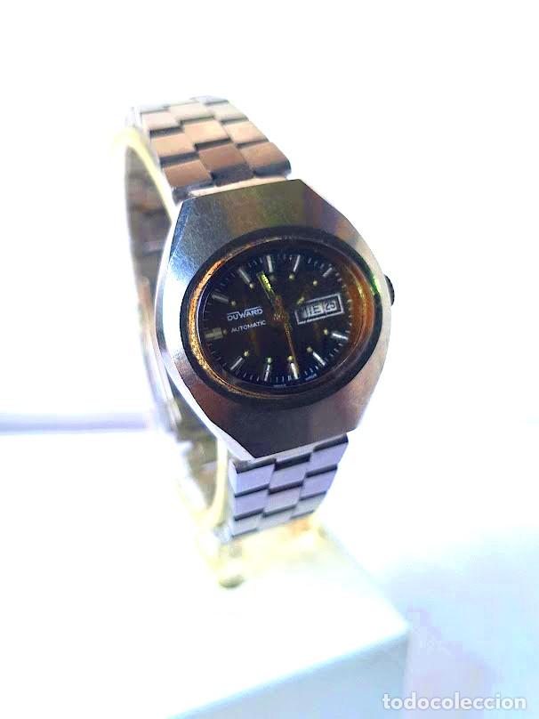 Vintage: Antiguo reloj DUWARD Automatico a&ntilde;os 70 Calendario