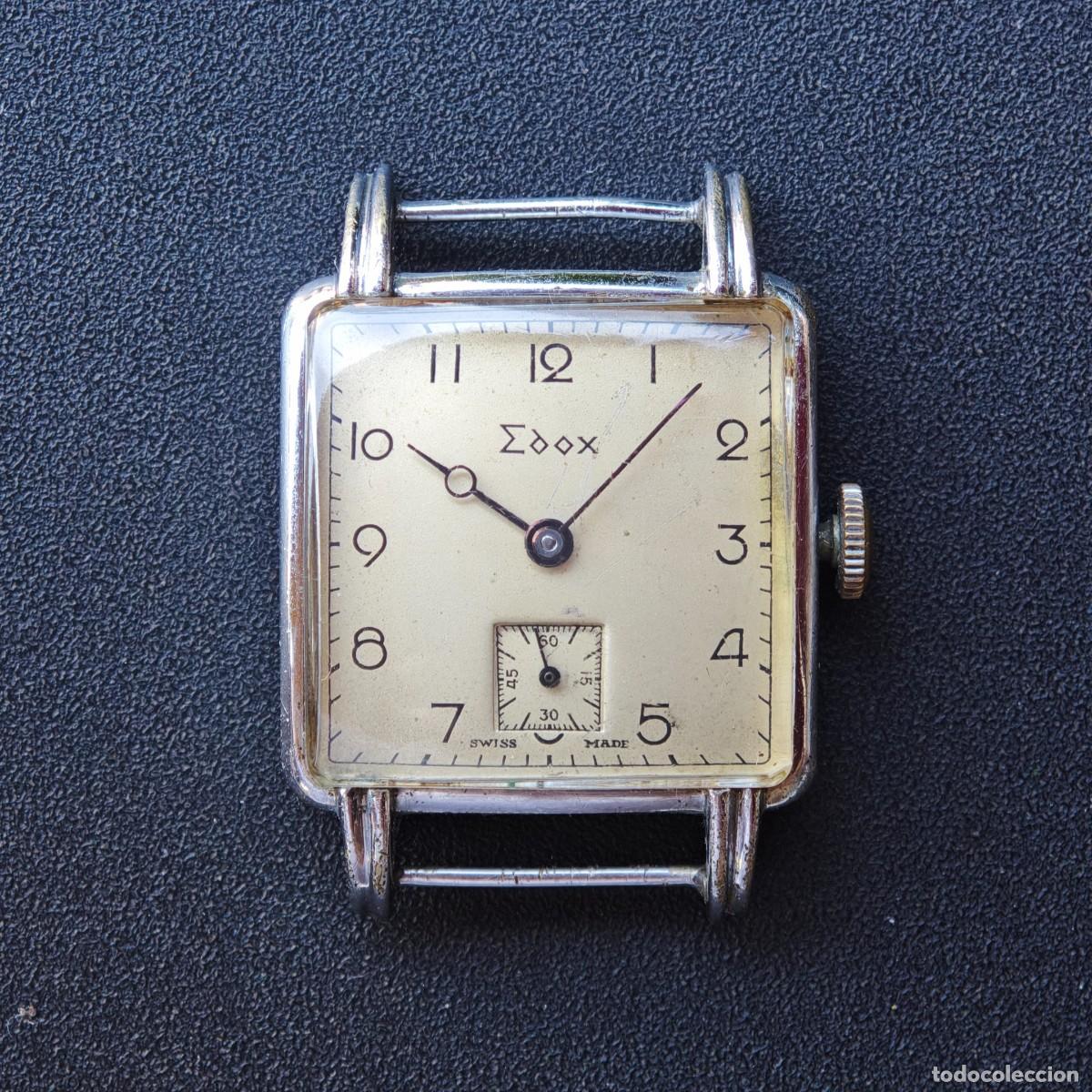 Vintage: EDOX reloj de cuerda vintage FHF montre orologio watch Swiss