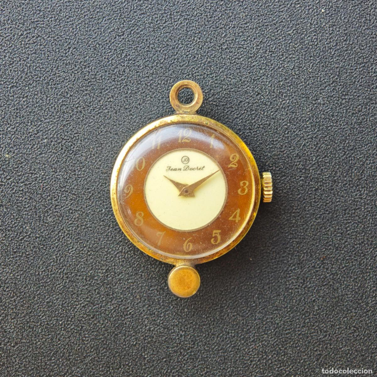 Vintage: JEAN DECRET reloj colgante vintage FE 163 montre orologio watch pendule lady France