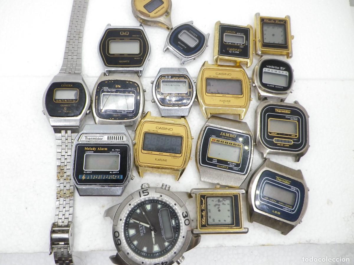 Vintage: LOTE DE RELOJES VINTAGE A&Ntilde;OS 80 PARA REPARAR O SUMINISTRIO DE PIEZAS WATCHES