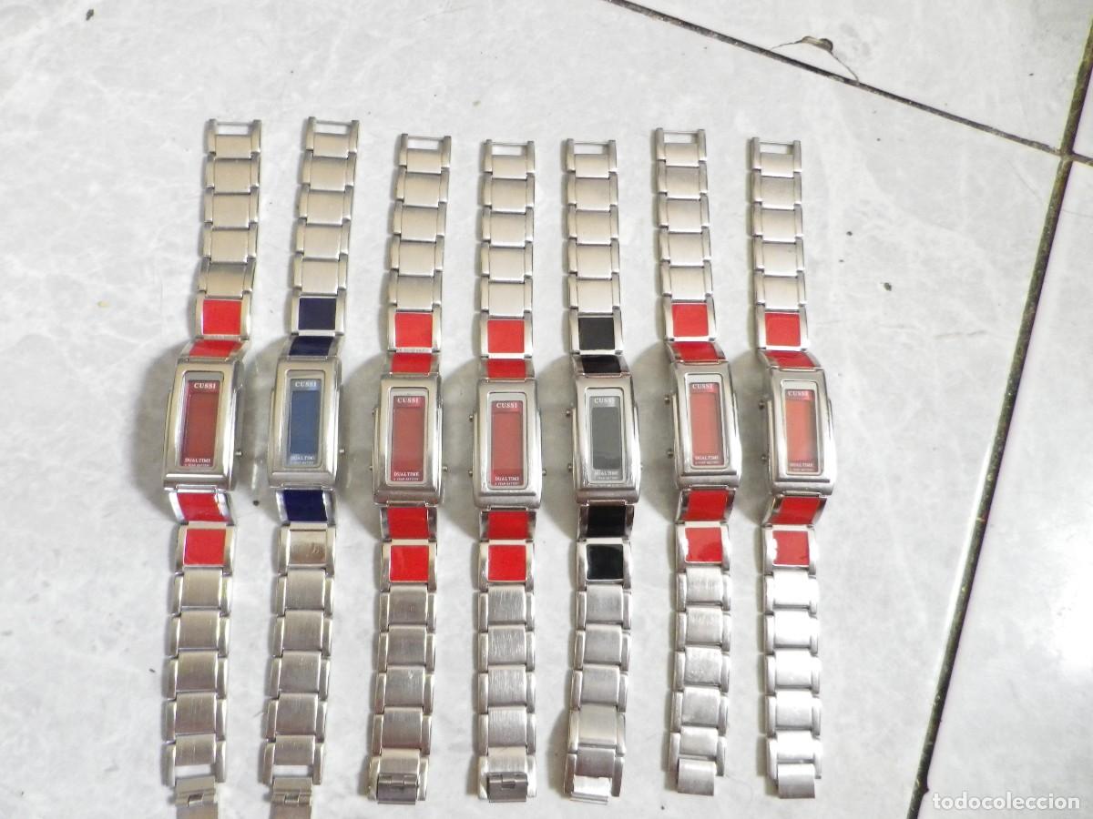 Vintage: LOTE DE 7 RELOJES ORIGINALES CUSSI SIN USAR ANTIGUO STOK WARCHES