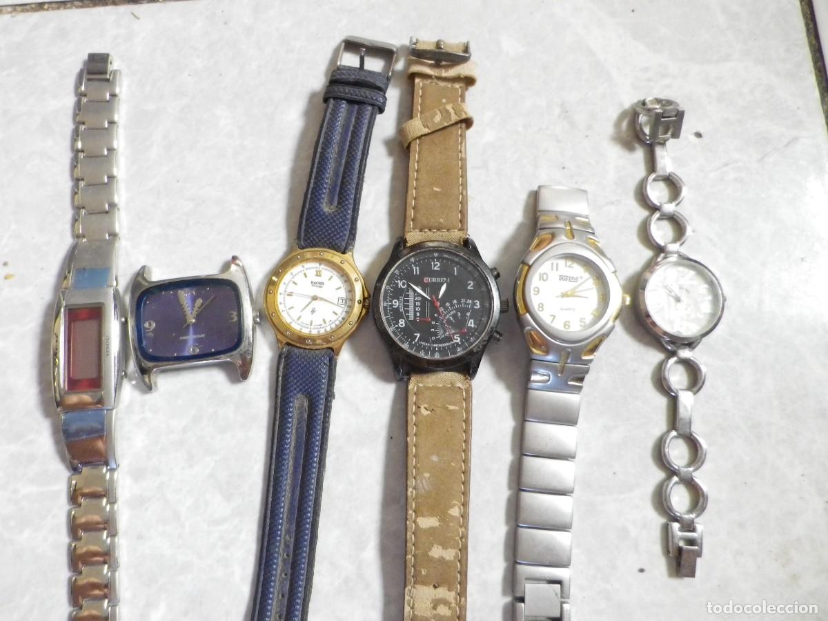 Vintage: LOTE DE 6 RELOJES VARIADOS VINTAGE NO PROBADOS NO TESTADOS WATCHES