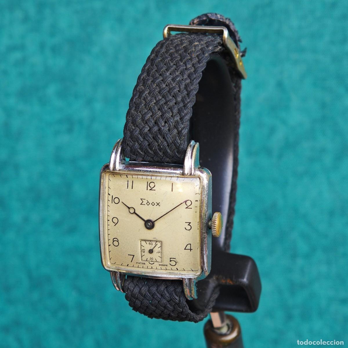 Vintage Watches: EDOX reloj de cuerda vintage FHF montre orologio watch Swiss