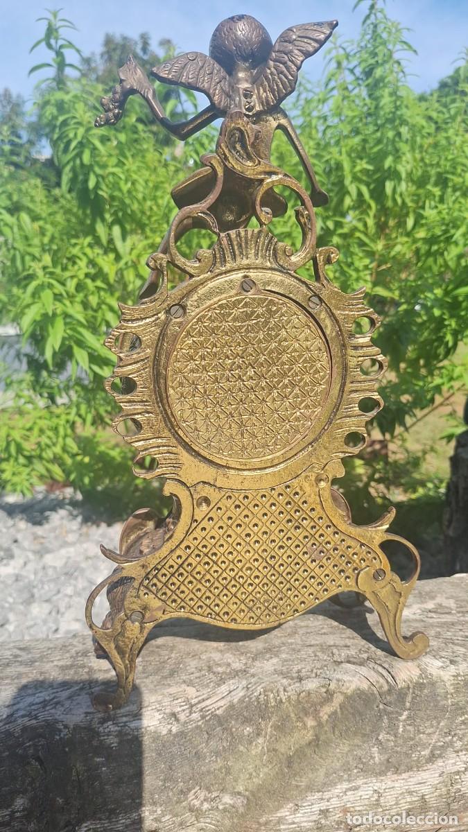 Vintage: Reloj de Sobremesa Bronce - Foto 4