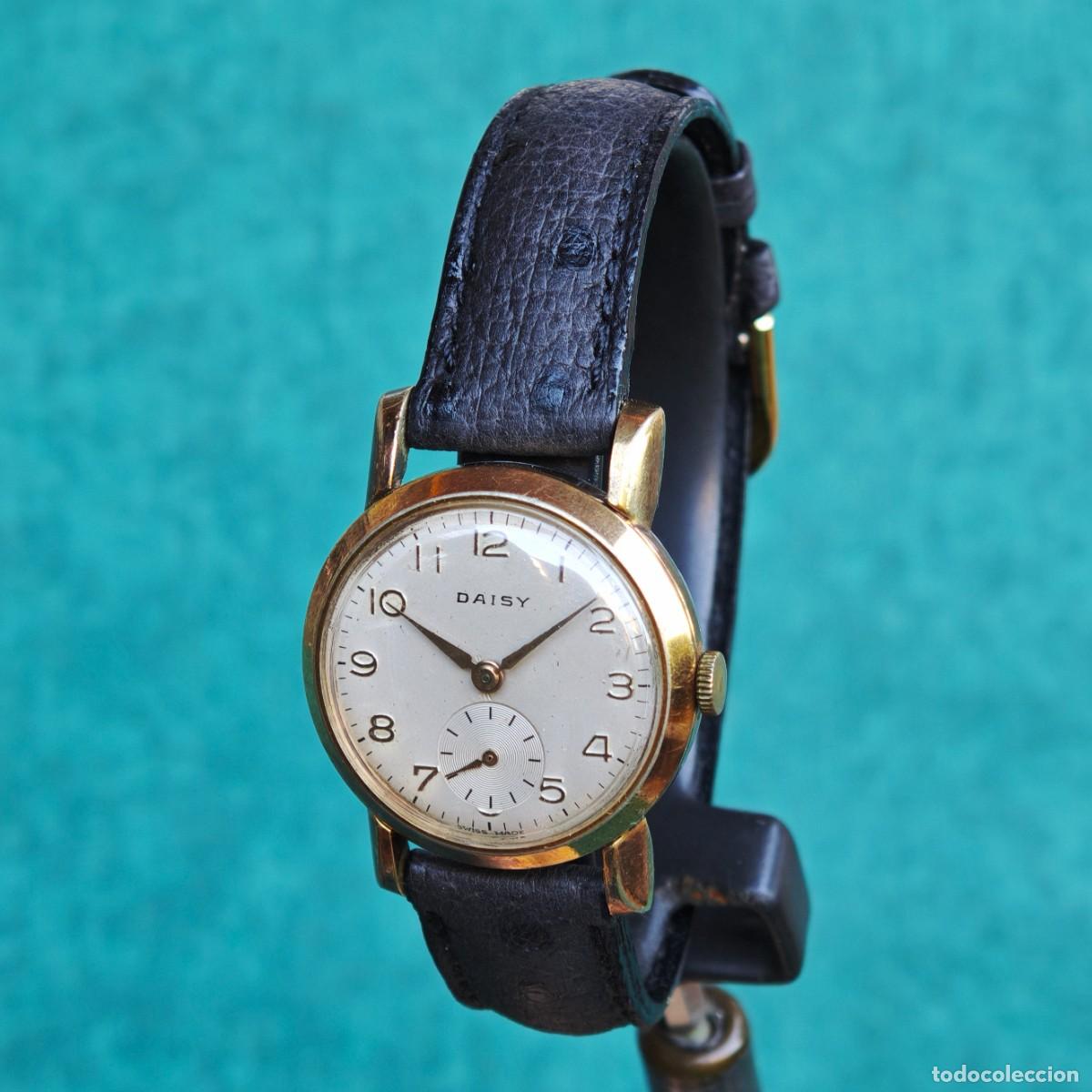 Vintage: DAISY reloj de cuerda vintage FEF 190 cadet montre orologio watch swiss