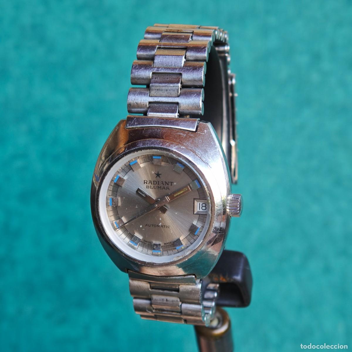 Vintage: RADIANT Blumar reloj automatico acero vintage 2783 montre orologio watch