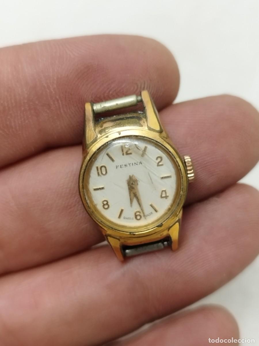 Vintage: Antiguo reloj de pulsera Festina. Sin correa y sin probar.