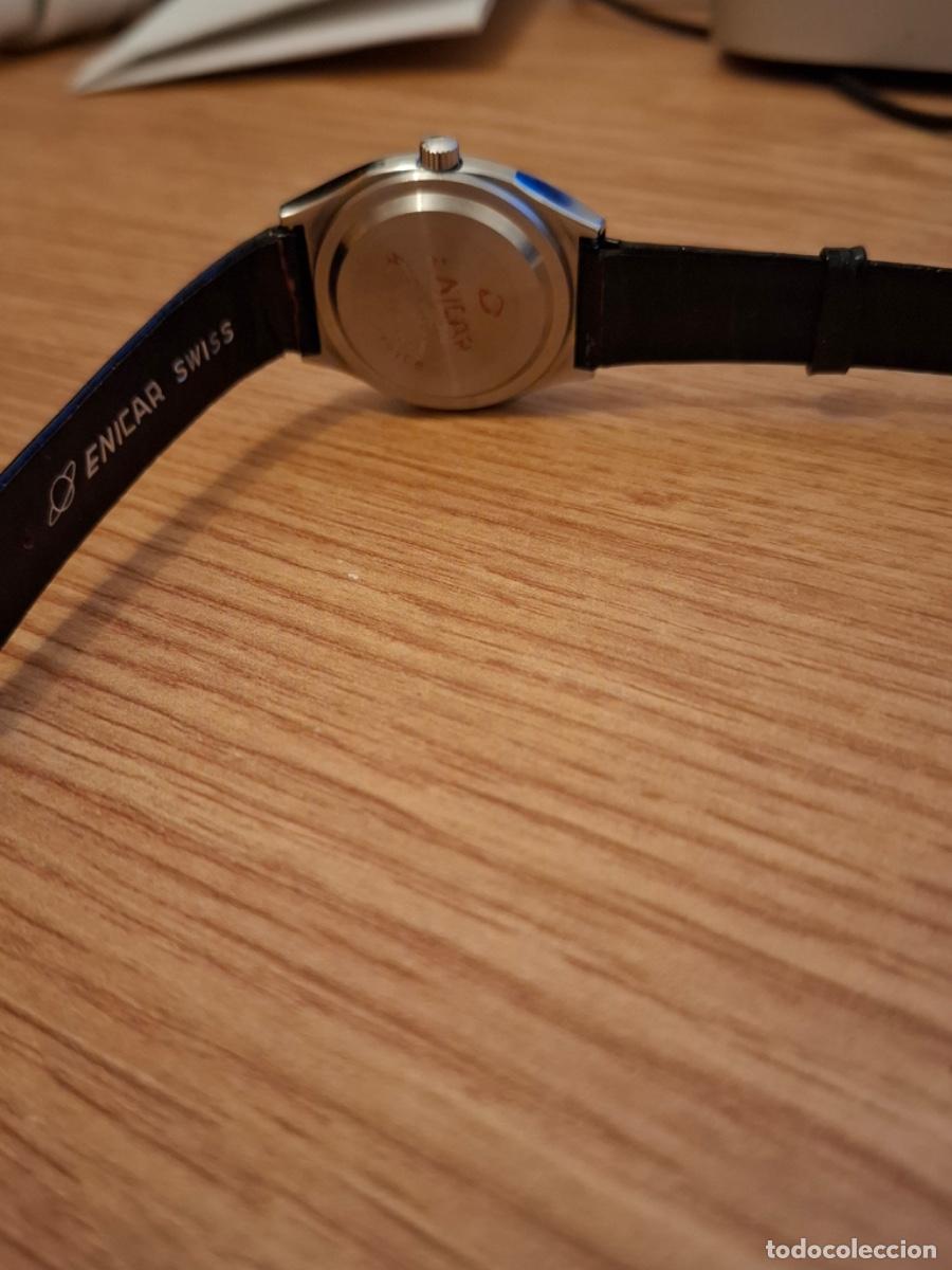 Vintage: RELOJ SUIZO ENICAR A ESTRNAR - Foto 2